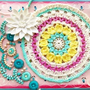 Togetherness Mandala & Square Crochet Pattern – 2-in-1 PDF Download