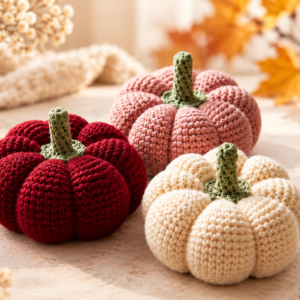 Small Crochet Pumpkin Pattern – 5 Easy Steps